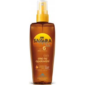 Astrid Sahara OF6 waterproof tanning oil spray 150 ml