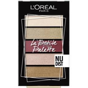 Loreal La Petite Eyeshadow Mini Pallet No. 02 Nudist 5 x 0.8 g