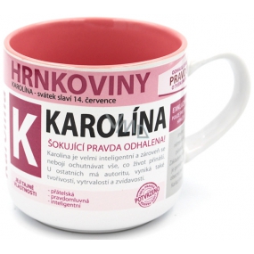 Nekupto Pots A mug named Karolína 0.4 liters