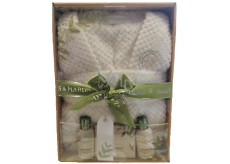 Baylis + Harding Gift set with bathrobe Oatmeal, milk and mde 4pcs 3232