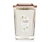 Yankee Candle Sheer Linen - Pure Linen Soy Scented Candle Elevation Large Glass 2 Wicks 552 g