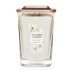 Yankee Candle Sheer Linen - Clean Linen Soy Scented Candle Elevation Large Glass 2 Wicks 552 g