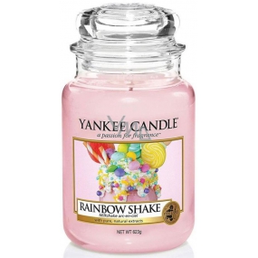 Yankee Candle Rainbow Shake - Rainbow cocktail scented candle Classic large glass 625 g Easter 2019