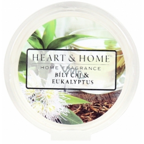 Heart & Home White tea and eucalyptus Soy natural fragrant wax 27 g