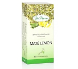 Dr. Popov Maté lemon herbal tea from South America, flavored 30 g, 20 infusion bags of 1.5 g each