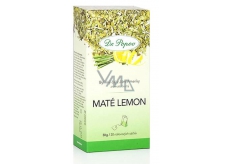 Dr. Popov Maté lemon herbal tea from South America, flavored 30 g, 20 infusion bags of 1.5 g each