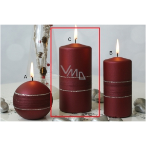 Lima Sparkling candle wine cylinder 70 x 150 mm 1 piece