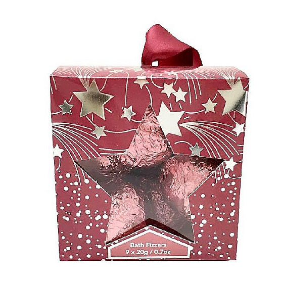 Salsa Collection Spicy ginger bath bomb 9 x 20 g, gift set in a box