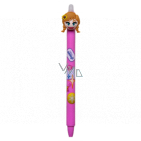 Colorino Rubber pen Disney Emoji pink, blue refill 0.5 mm