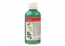 JP arts Paint for textiles for light materials, glitter 9. Dark green 50 g