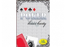 Albi Poker paper playing cards red age 8+