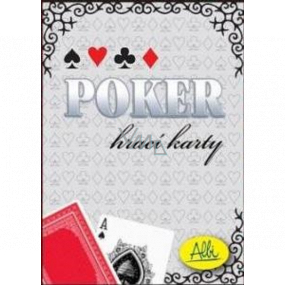 Albi Poker paper playing cards red age 8+