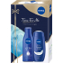 Nivea Time For Me Body Milk body lotion 250 ml + Creme Care shower gel 250 ml, cosmetic set