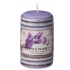 Candles Lavender scented candle cylinder 50 x 80 mm