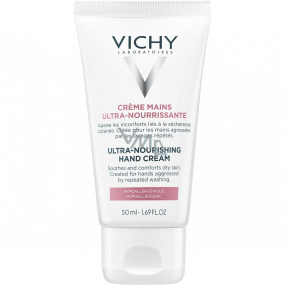Vichy Ultra-nourishing Hand Cream highly nourishing hand cream for dry and sensitive skin 50 ml
