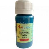 Art e Miss Universal Acrylic Paint Matte 32 Turquoise 40 g