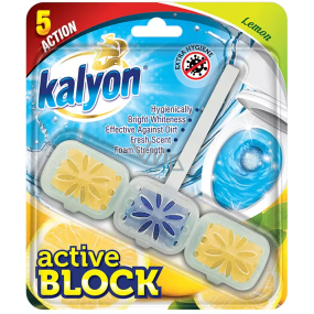 Kalyon Active Lemon toilet cleaner with fragrance 57 g