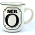 Albi Ceramic tin with inscription Mr O 320 ml