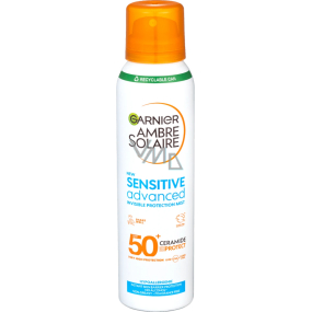 Garnier Ambre Solaire Sensitive Advanced SPF 50+ Tanning Mist Spray 150 ml