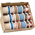 Ditipo Christmas fabric ribbon Brown string 2 m x 5 mm