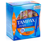 Tampax Compak Pearl Super Plus women's tampons with applicator 16 pieces