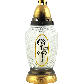Bony L-320 Cemetery Candle Glass Lamp
