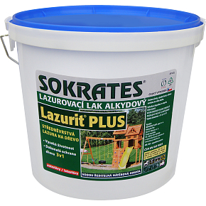 Sokrates Lazurit Plus semi-transparent wood stain, colorless, 4 kg