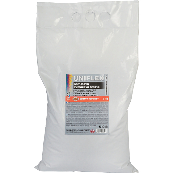 Uniflex chamotte plastering compound, 5 kg