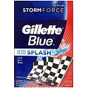 Gillette Blue Storm Force Splash aftershave for men 100 ml