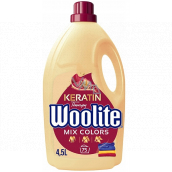 Woolite Extra Color washing gel for colored laundry maintains a color intensity of 4.5 l