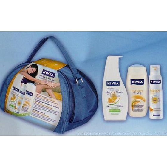 Nivea Bag laugh with your whole body 2010, for women cosmetic set