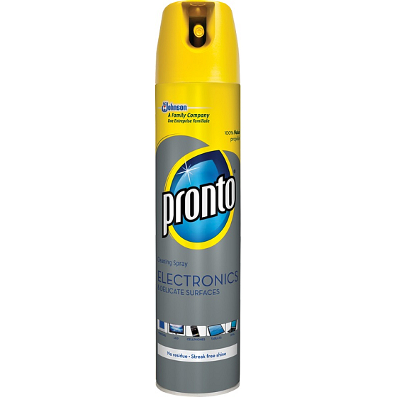 Pronto Electronics for cleaning sensitive surfaces and electronics 250 ml spray