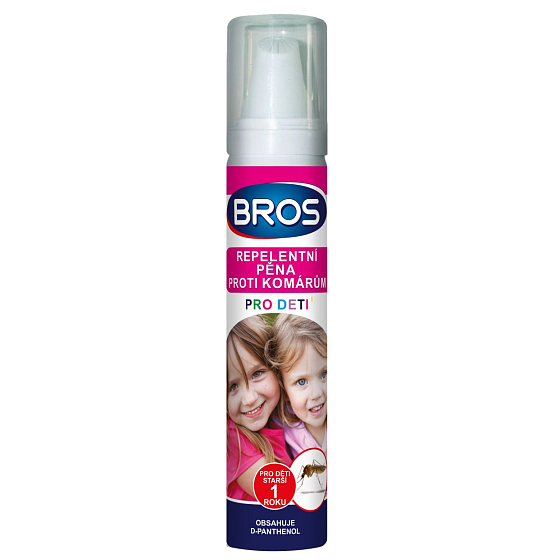 Bros Repellent mosquito foam for children older than 1 year 90 ml