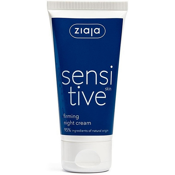 Ziaja Sensitive Skin Firming Night Cream Reducing Irritation 50 ml
