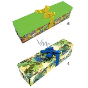 Anděl Folding gift box with ribbon for a year-round bottle, 34x9.5x9.5 cm