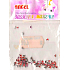 Angel nail decorations marigolds red 1 package