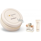 Salvatore Ferragamo Signorina Eleganza perfumed water for women 30 ml body lotion 50 ml gift set VMD parfumerie drogerie