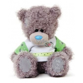 Me to You Teddy bear in green T-shirt 12.5 cm