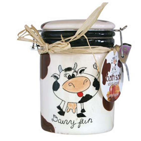 Dairy Fun Caramel & Apple bath salt 650 g