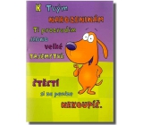 Albi Envelope Playing Card Happy Birthday Happiness is a beautiful thing Richard Müller 14.8 x 21 cm