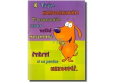 Albi Envelope Playing Card Happy Birthday Happiness is a beautiful thing Richard Müller 14.8 x 21 cm
