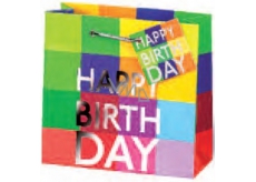 BSB Luxury gift paper bag 23 x 19 x 9 cm Happy Birthday LDT 290-A5