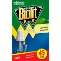 Biolit refill for electric mosquito repellent, 45 nights, 27 ml