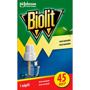 Biolit refill for electric mosquito repellent, 45 nights, 27 ml