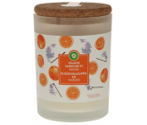Air Wick Essential Oils Blood Orange & Incense - Orange and incense stick scented candle glass 185 g