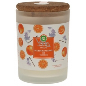 Air Wick Essential Oils Blood Orange & Incense - Orange and incense stick scented candle glass 185 g