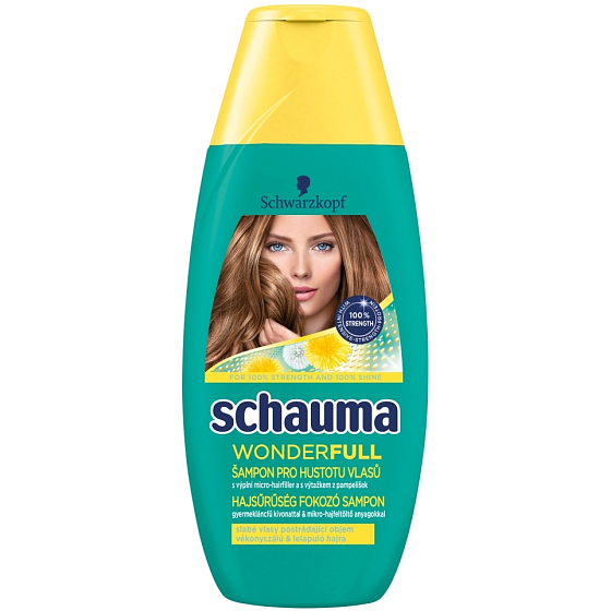 Schauma Wonderfull shampoo for hair density 400 ml