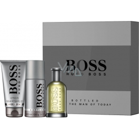 Hugo Boss Boss No.6 Bottled eau de toilette for men 100 ml + shower gel 150 ml + deodorant spray 150 ml, gift set