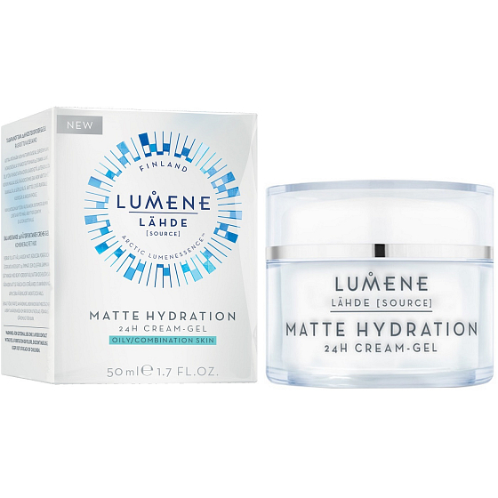 Lumene Source Matte 24 hour moisturizing mattifying gel cream 50 ml