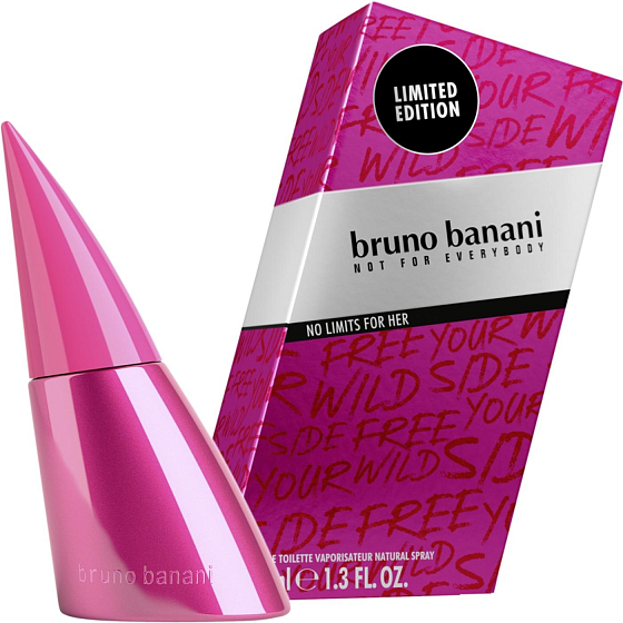 Bruno Banani No Limits Eau de Toilette for Women 40 ml